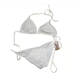 NWT White String Bikini by Swimsuits for All